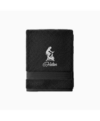 Personalised Embroidered Spin Bike Towel – Custom Embroidered Name or Text– Workout Fitness Lovers Gym Exercise Towel